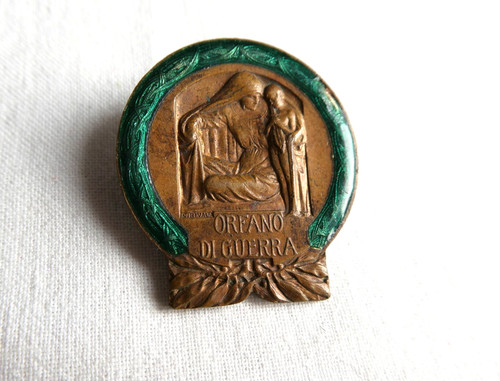 Distintivo orfano guerra - orfano,