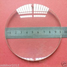 Obiettivo 100mm grande diametro doppia lente convessa vetro ottico lunghezza focale 300mm