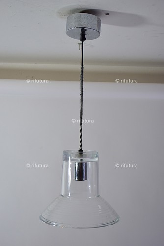 Lampadario vetro massiccio - lampadario,