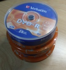 50 DVD-R VERBATIM 16X 4.7 GB