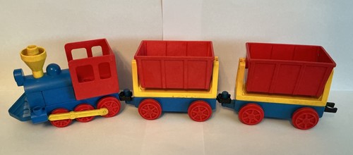 Lego duplo treno merci - merci, vintage
