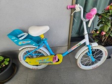 Bici per bimba Dino Bikes con seggiolino porta bambole/peluche 