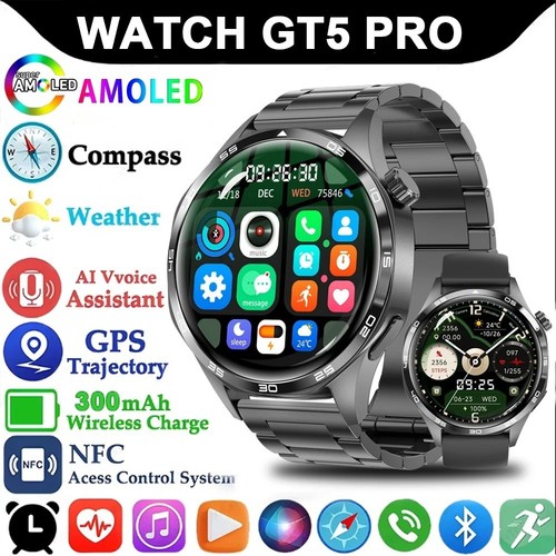 Smartwatch gt5 pro gps - gt5, nfc