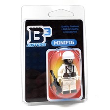 Soldatino invernale tedesco WW2 con minifigure militare MP40