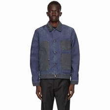 Giacca jeans diesel navy - giacca, di