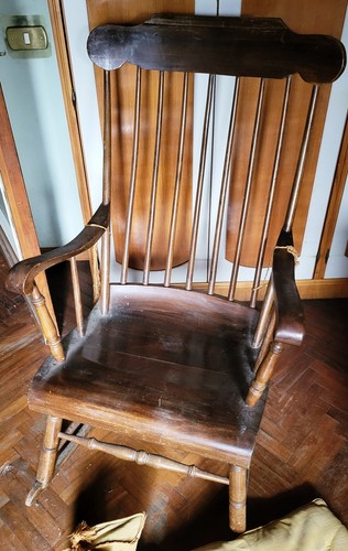 Sedia dondolo vintage design - sedia,