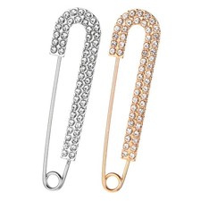 2x Matite Abbigliamento Spille Decorative per Donna Moda Anti-Esplosione-Sch
