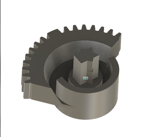 Giunto motorino servomotore - giunto, motorino/servomotore