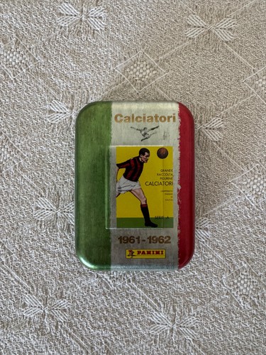 Tin box calciatori panini 2021 - tin,