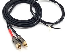 Cavo audio rca per giradischi SONY con massa phono GND cable, 150 cm |4Z