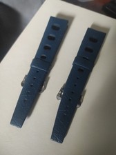 Lot De 2 Bracelets Tropic Sport Bleu Vintage 20mm