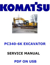 Komatsu PC340-6K Escavatore