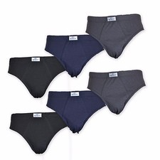6 slip classici uomo in cotone