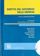 Diritto del governo delle imprese diretto da Maurizio Irrera Giappichelli