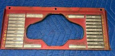 Wurlitzer model title board - model,