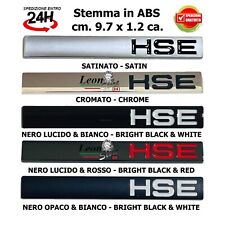 Logo Scritta HSE Posteriore per Range Rover Sport Land velar stemma badge Evoque