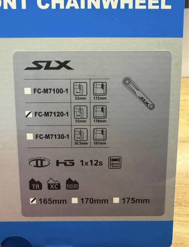 Set pedivelle shimano slx - pedivelle,