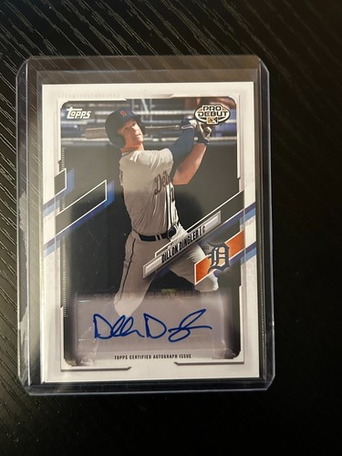 Dillon dingler auto 2021 - dillon, topps