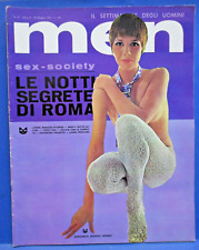 Rivista MEN n. 21 Confeditorial 1967 ORIGINALE !! Antonioni Laura Troschel