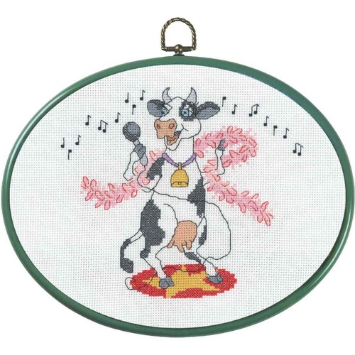 Set per punto croce permin - set,