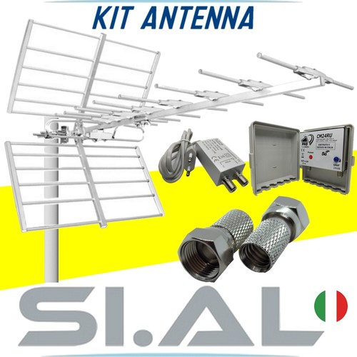 Kit antenna uhf completo - tv, di