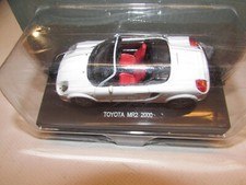 Toyota MR2 Cabriolet Bianco del 2000 - Spider & Cabrio Collection 1/43