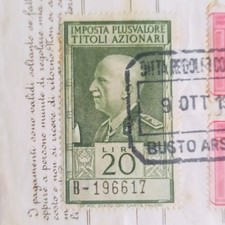 1946 Marca Da Bollo 20 Lire