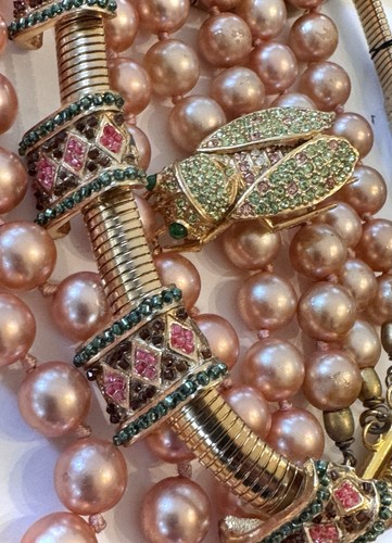 Spilla vintage ciner rosa - ciner,