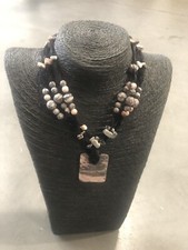 Collana girocollo pietre dure - collana,