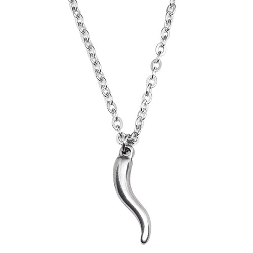 Collana cornetto portafortuna - collana,