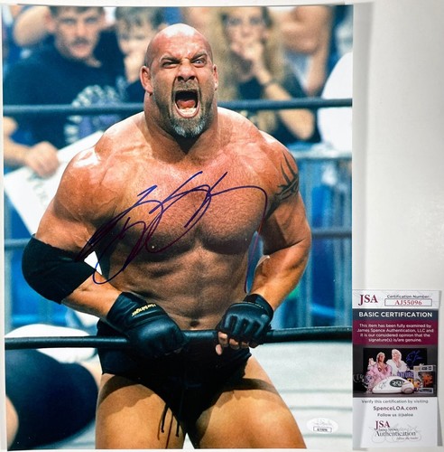 Foto firmata wwe bill goldberg - foto,