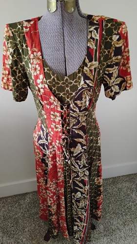 Abito midi vintage boho