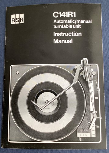 Bsr giradischi c141r1 - bsr,