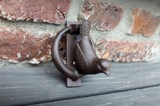 Battiporta uccellino ghisa