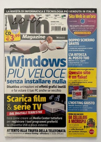 Win magazine uscita - win, +
