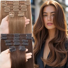 Invisible Clip In 100% Remy