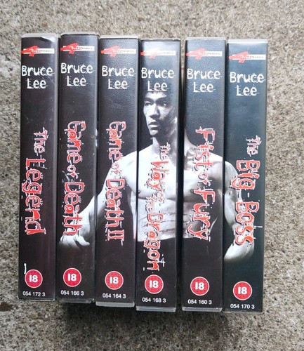Bruce lee vhs video - lee, set