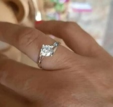 Anello donna solitario - , in