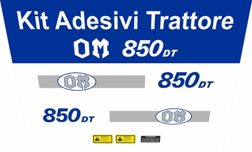 Kit adesivi decalcomania - kit,