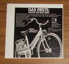 Rara Pubblicità KETTLER RUOTA