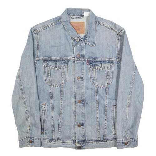 Levi giacca uomo blu denim - giacca,