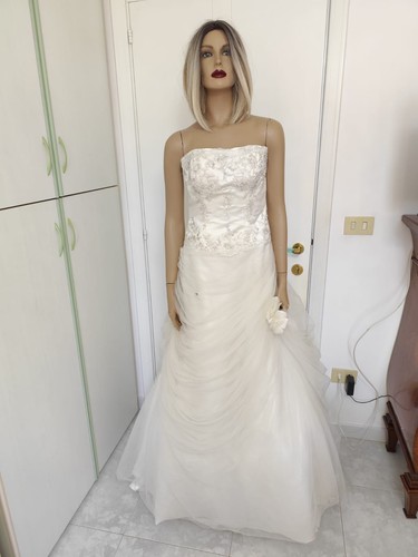 Abito sposa bianco nuovo - bianco,