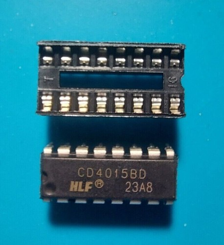 2pz cd4015 integrato - +,
