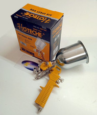 Pistola aerografo verniciatura professionale serbatoio 600ML 1.5 ad aria 4 bar