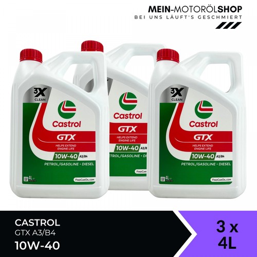 Olio motore castrol - castrol, gtx