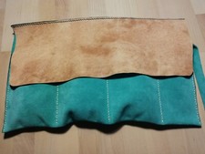  Porta Orologi a rotolo in vera pelle fatto a mano in Italia