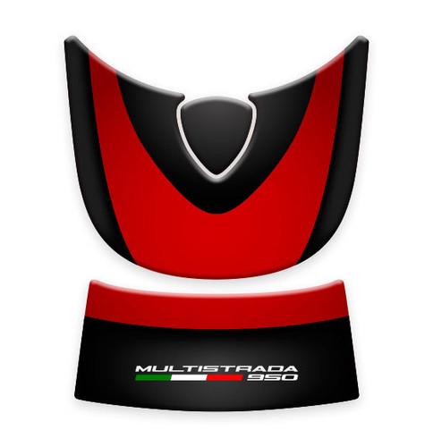Paraserbatoio tank pad ducati - paraserbatoio,