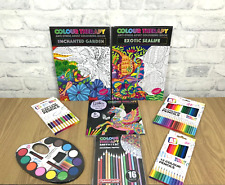 Libri da colorare/matite da colorare/palette da colorare per cromoterapia - vari SG120N