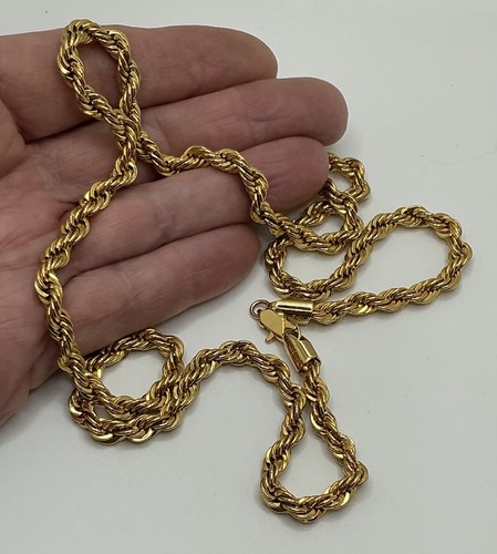 Collana uomo donna - 24k, 5mm
