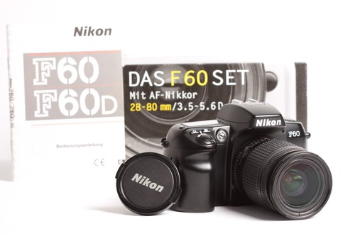 Nikon f60 con obiettivo - nikon, zoom